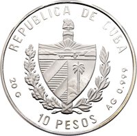 10 Pesos obverse