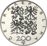 200 Korun obverse