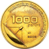 1000 Forint obverse