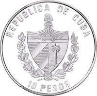 10 Pesos obverse