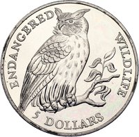 5 Dollars reverse
