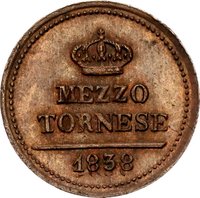 ½ Tornese reverse