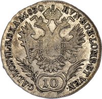10 Kreuzers reverse