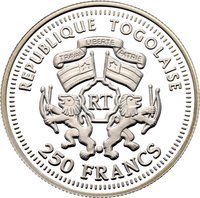 250 Francs CFA obverse