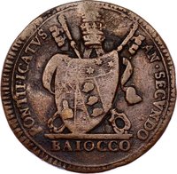 1 Baiocco obverse