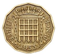 3 Pence reverse