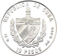 10 Pesos obverse