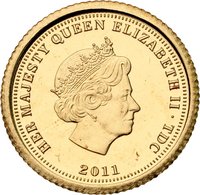 ½ Crown obverse