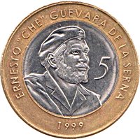 5 Pesos reverse