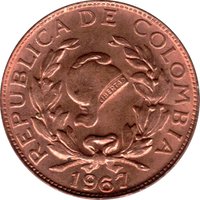1 Centavo obverse