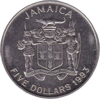 5 Dollars obverse