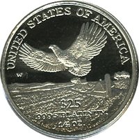 25 Dollars reverse