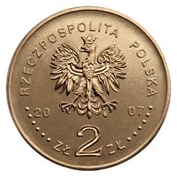 2 Zlotys obverse