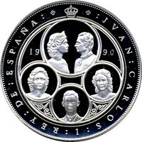 10000 Pesetas obverse