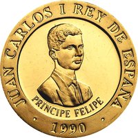 10000 Pesetas obverse
