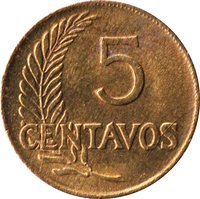 5 Centavos reverse