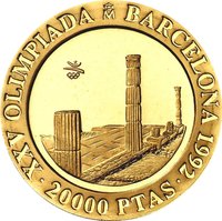 20000 Pesetas reverse