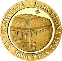 20000 Pesetas reverse