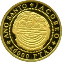 20000 Pesetas reverse