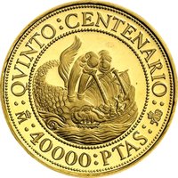 40000 Pesetas reverse