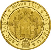 80000 Pesetas reverse