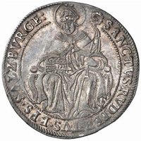 ¼ Thaler - ¼ Guldiner reverse