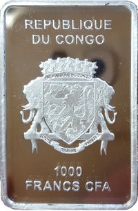 1000 Francs CFA obverse