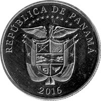 ¼ Balboa obverse