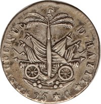 25 Centimes obverse