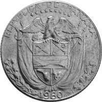 ⅒ Balboa obverse