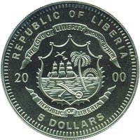 5 Dollars obverse