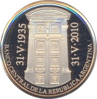 5 Pesos obverse