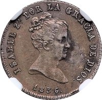 2 Reales Vellon obverse
