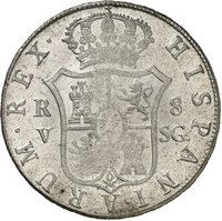 8 Reales reverse