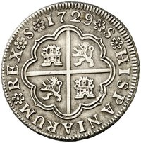 2 Reales reverse