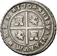 4 Reales reverse