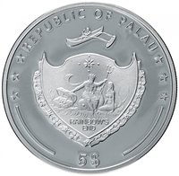 5 Dollars obverse