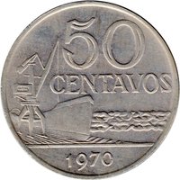 50 Centavos reverse