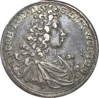 ¼ Thaler obverse