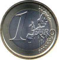 1 Euro reverse