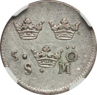 5 Öre reverse