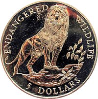 5 Dollars reverse