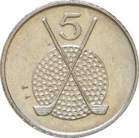 5 Pence reverse