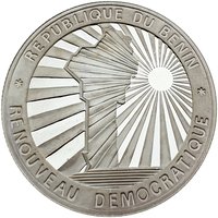 1000 Francs CFA reverse