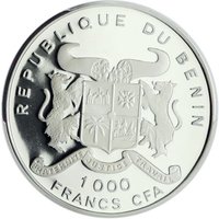 1000 Francs CFA obverse