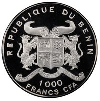1000 Francs CFA obverse