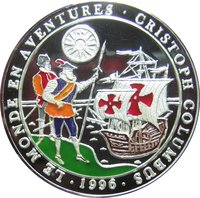 1000 Francs CFA reverse