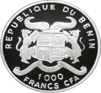 1000 Francs CFA obverse