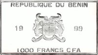 1000 Francs CFA obverse