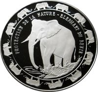 6000 Francs CFA reverse